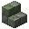 Mossy Stone Brick Stairs